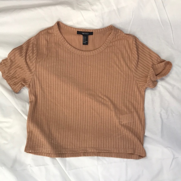 Forever 21 Tops - a tan forever 21 top